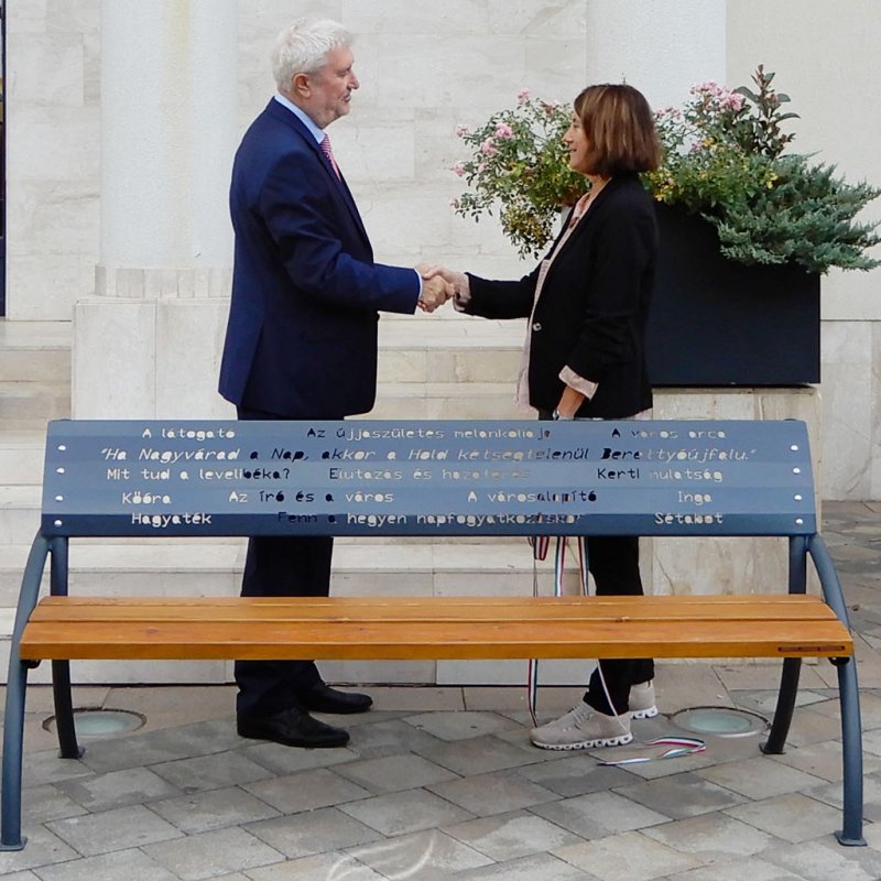 Konrád-emlékpad avatás 30